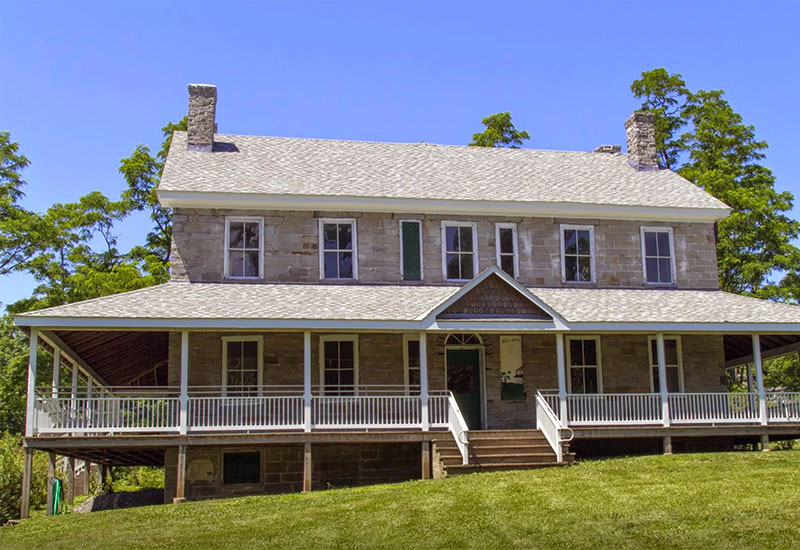 The Hawley House can be rented separately or with the banquet hall and theater building