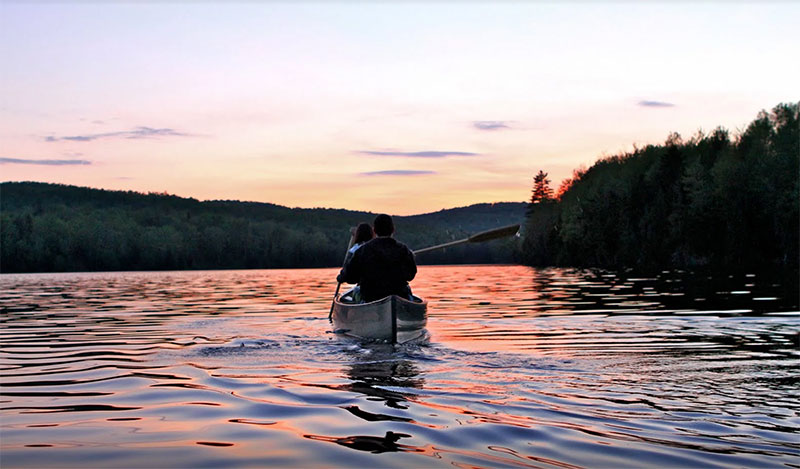 Canoeing at Green River Reservoir