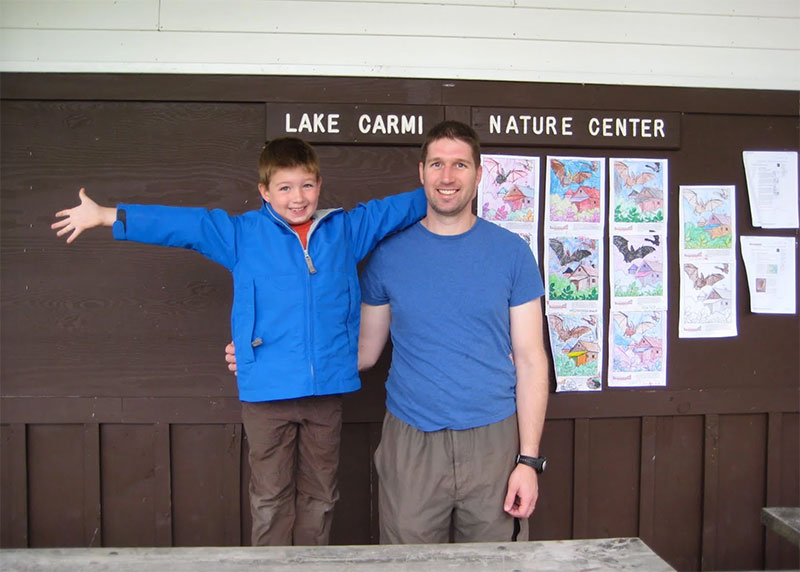 The nature center is a great place to learn and have fun