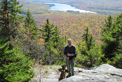 Hiking with pets in Groton State Forest