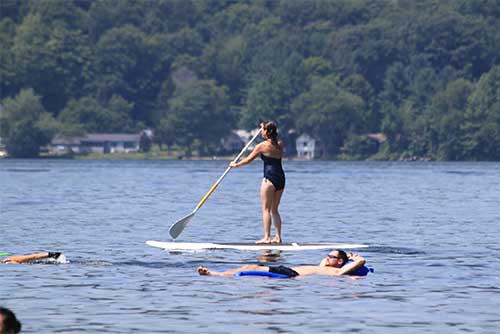 A great day for some stand-up paddleboarding (photo credit: Paul Carney)