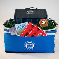 A Vermont State Parks gift basket
