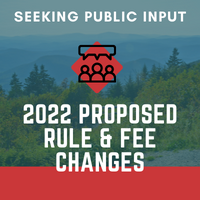 Seeking public input on rule and fee changes