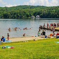 Visitors enjoying Vermont State Parks for free