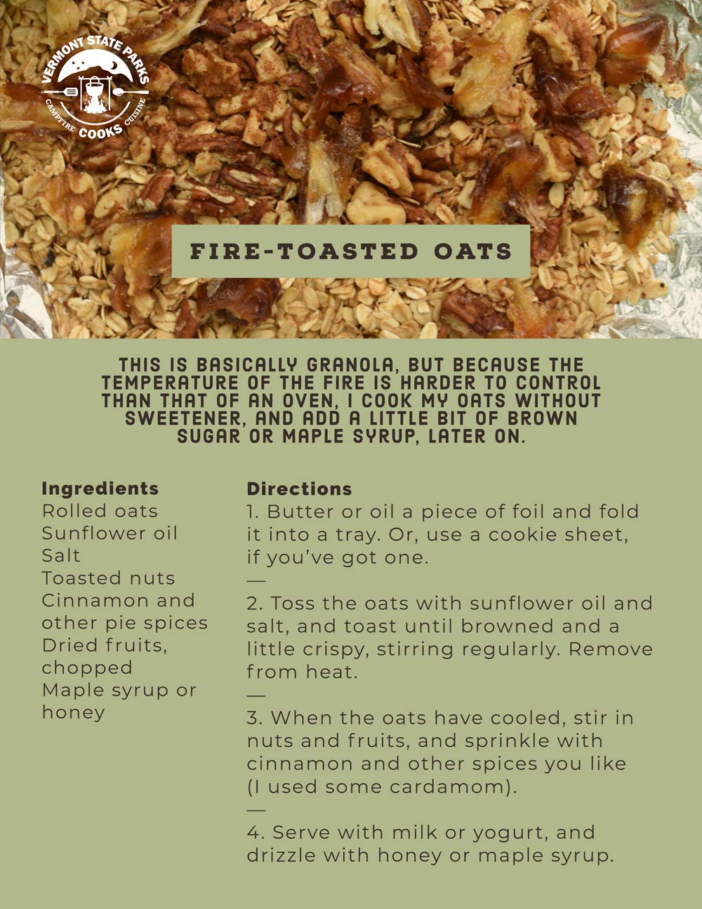 Fire Toasted Oats
